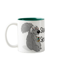 Scrappy Squirrel Mug by ChiaPetRescue Scrappy Squirrel Mug