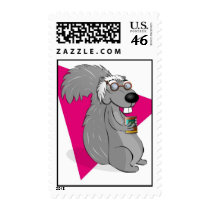 Scrappy Squirrel Postage postage by ChiaPetRescue Scrappy Squirrel Postage postage