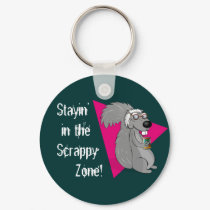 Scrappy the Squirrel Keychain