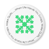 Scraps magnets by Quilt_Moms_Bistro Scraps magnets