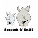 Scratch and sniff baby t-shirt