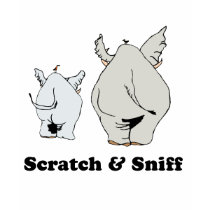 Scratch and sniff baby t-shirt