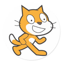 Scratch Cat stickers