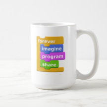 Scratch coffee mug