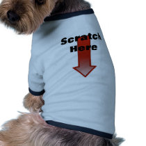 Scratch Here! pet clothing