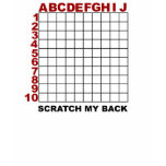 Scratch my back chart shirt