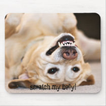 Scratch My Belly! Mousepad