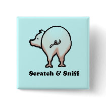 Scratch n Sniff baby t-shirt buttons by Shirtuosity Scratch n Sniff baby t-shirt buttons
