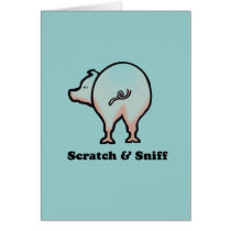 Scratch n Sniff baby t-shirt cards by Shirtuosity Scratch n Sniff baby t-shirt cards