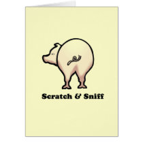 Scratch n Sniff baby t-shirt cards by Shirtuosity Scratch n Sniff baby t-shirt cards