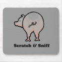 Scratch n Sniff baby t-shirt mousepads by Shirtuosity Scratch n Sniff baby t-shirt mousepads