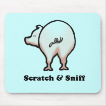 Scratch n Sniff baby t-shirt mousepads