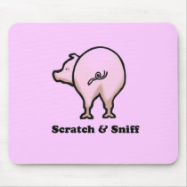 Scratch n Sniff baby t-shirt mousepads