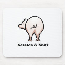 Scratch n Sniff baby t-shirt mousepads
