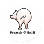 Scratch n Sniff baby t-shirt Stickers