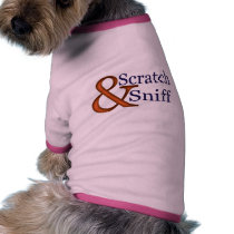 scratch & sniff pet clothing