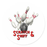 Scratch &amp; Sniff Round Stickers
