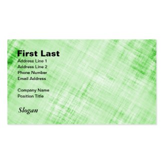 Scratched Distressed Parchment Paper: Faded Green Business Cards