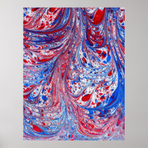 Scratched drawn Marbling Posters