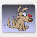Scratching Dog mousepads