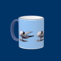 Scratching Gull mugs
