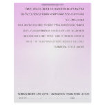 ScratchOffGive Pink Custom Fundraising Brochure flyers