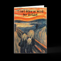 'Scream Family' Card