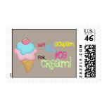 Scream For Ice Cream Stamps