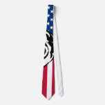 Scream for USA Custom Tie