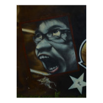 Scream graffiti posters