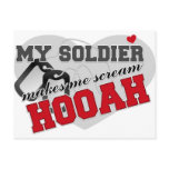 Scream HOOAH Postcard