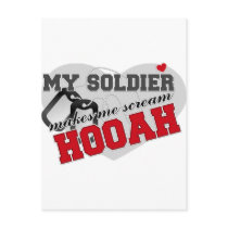 Scream HOOAH Postcards