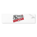 Scream HOOYAH bumper stickers