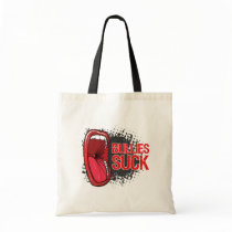 Scream It Bullies Suck Canvas Bags