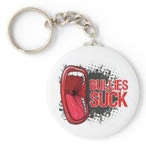 Scream It Bullies Suck Key Chains