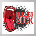 Scream It Bullies Suck Poster