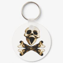 Scream mask Halloween keychains