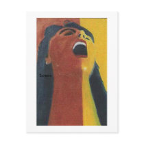 Scream postcard by paulgamble Scream postcard