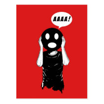 scream postcards