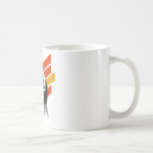 Scream stripes mug