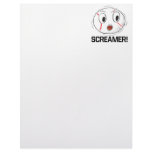 Screamer Personalized Letterhead
