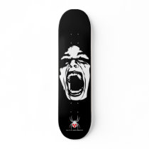 "Screamer" Skateboard by nucleartees "Screamer" Skateboard