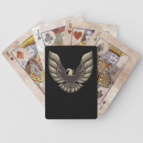 Screamin Eagle Gold 2 Distressed playing cards
