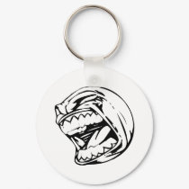 Screaming Baseball keychains