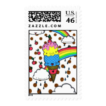 Screaming For Ice Cream Stamp by tackytophat Screaming For Ice Cream Stamp