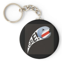 Screaming Golf Ball Keychains