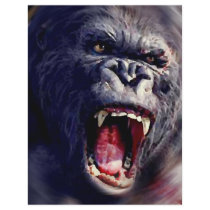 Screaming Gorilla Custom Flyer