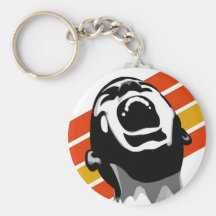 Screaming keychain