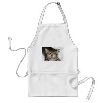 Screaming Kitty Aprons