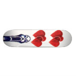 Screaming Love Custom Skateboard